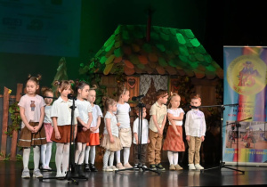 grupa reprezentująca przedszkole na Łódzkich Skrzydłach