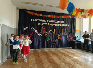 Udział w Festiwalu "Na ludową nute" w PM 155 w Łodzi