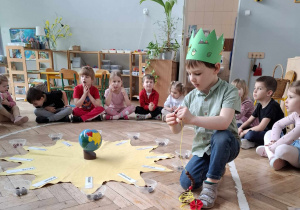 urodziny chłopca w grupie