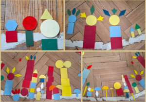 las z figur geometrycznych