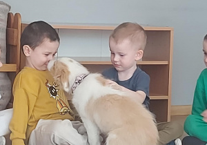 Powitanie z dziećmi