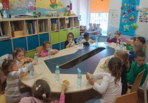 W gościnie na drugim śniadaniu w świetlicy.