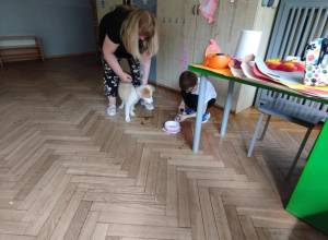 Dogoterapia - kolejne spotkanie z psem