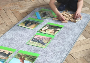 Praca z pomocą zwierzęta Afryki