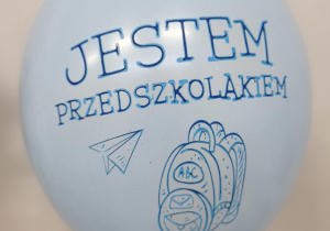 Balon dla dzieci z napisem okazjonalnym