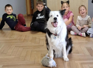 Zajęcia edukacyjne z udziałem psa - 2