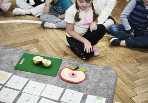 Praca z pomocą - jak zbudowane jest jabłko