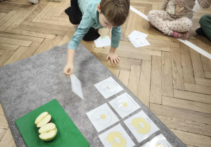 Praca z pomocą - jak zbudowane jest jabłko