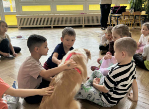 Dogoterapia- spotkanie z Bibi