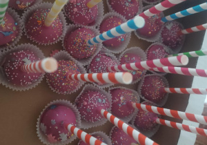 poczęstunek przygotowany przez mamę i Gaję