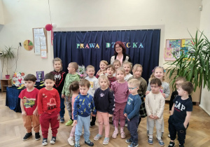 Zdjęcie grupowe z Panią Ulą