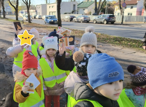 Roznoszenie ulotek- Dzieciństwo bez przemocy
