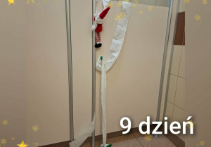 elfy wspinają się po papierze toaletowym