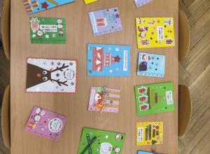 Tworzymy kartki świąteczne dla dzieci z Fundacji "Mam marzenie"