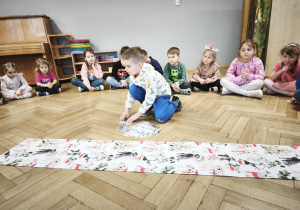 Gdzie schowały się pieski - szukanie na macie