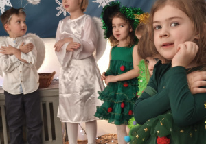 Dzieci podczas występu