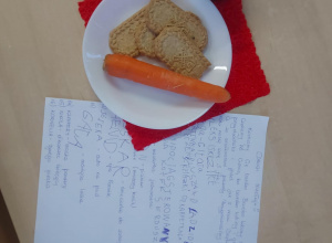 Mleczko i ciasteczko dla Mikołaja