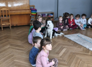 Dogoterapia - kolejne spotkanie z psem