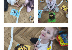 Na zdjęciach widzimy efekty pracy - kreatywne balony.