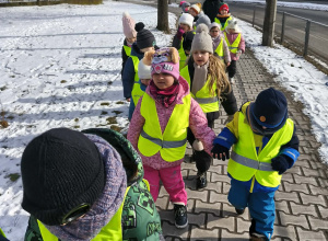 Zimowe zabawy na Skwerze