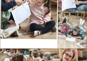 kolaż zdjęć "krązący obrazek"