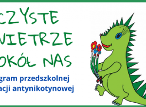 Udział dzieci w programie edukacyjnym "Czyste powietrze wokół nas"