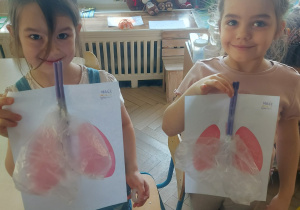 Doświadczanie jak działają płuca