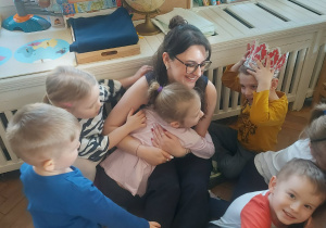 Dzieci nie mają bariery językowej, szybko nawiązały nić porozumienia