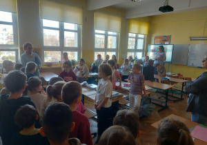 Zaglądamy na lekcję do klasy 1