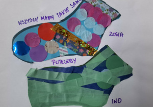 kolorwe skarpety - wszyscy mamy takie same potrzeby