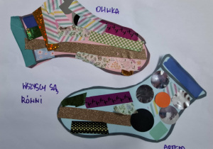 kolorwe skarpety - wszyscy są równi