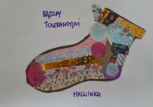 kolorwe skarpety - bądźmy tolerancyjni