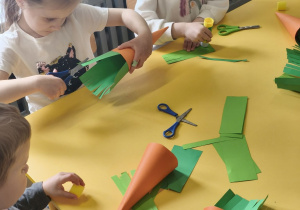 Praca plastyczna - marchewka