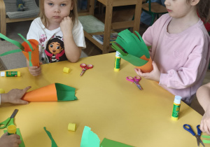 Praca plastyczna - marchewka