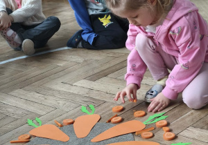 Marchewkowa mandala z ciekawostkami