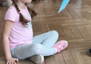 Dziecko poznaje świat za pomocą wzroku