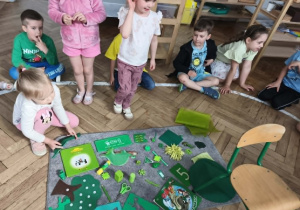 Poszukiwanie zielonego w przedszkolu