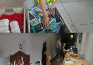 kolaż ze zdjęć z Zielonego Przedszkola