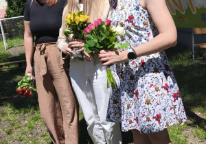 Mamy z Rady Rodziców - wręczanie podziękowań