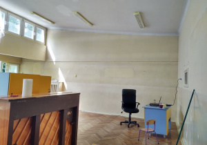 sala przedszkolna nr 1 przed malowaniem